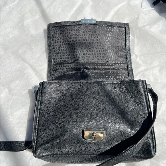 Kate spade black pebbled leather crossbody bag - Picture 10 of 13